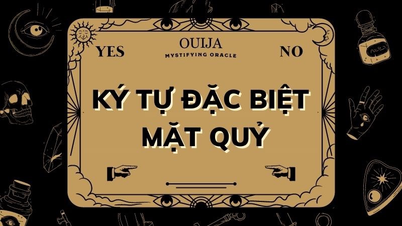 Kí tự mặt quỷ đẹp, ngầu nhất Kí tự mặt quỷ đẹp, ngầu nhất