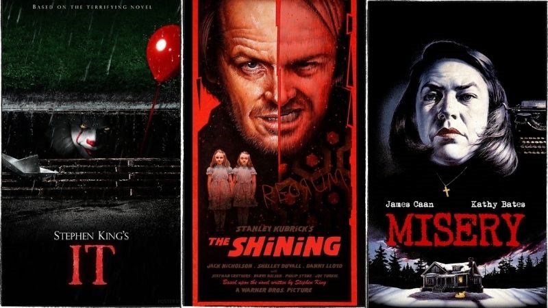 Top 13 phim kinh dị, gây ám ảnh nhất của Stephen King Top 13 phim kinh dị, gây ám ảnh nhất của Stephen King