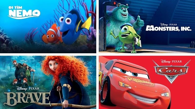 Top 17 phim hoạt hình Pixar hay nhất mọi thời đại Top 17 phim hoạt hình Pixar hay nhất mọi thời đại