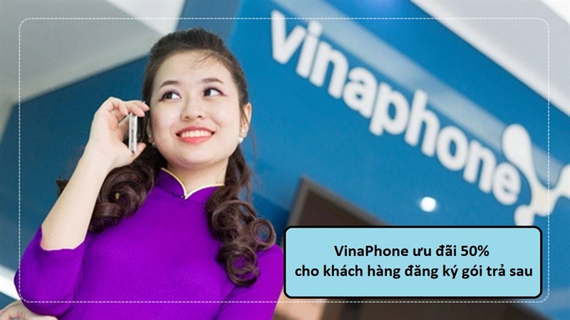 VinaPhone ưu đãi 50% cho những khách hàng đăng ký gói trả sau, quá đã! VinaPhone ưu đãi 50% cho những khách hàng đăng ký gói trả sau, quá đã!