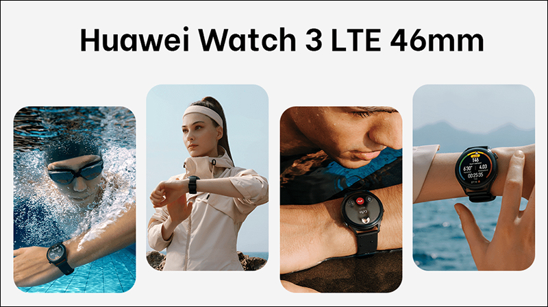 Người dùng sử dụng Huawei Watch 3 LTE 46mm Dây Silicone