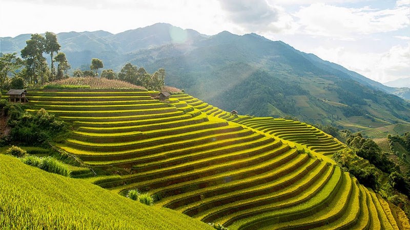 Đến với ruộng bậc thang Hồng Thái Đến với ruộng bậc thang Hồng Thái