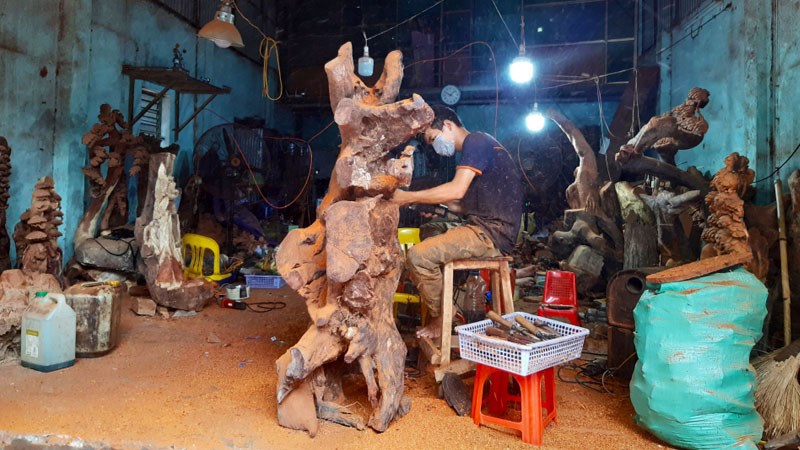 Làng Chạm Khắc Gỗ Đông Giao Làng Chạm Khắc Gỗ Đông Giao