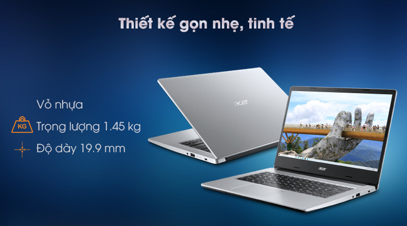 Thiết kế laptop Acer Aspire 3 A314 35 P6JF