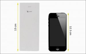 Pin sạc dự phòng Xmobile Gram 6S được thiết kế gọn gàng, tinh tế