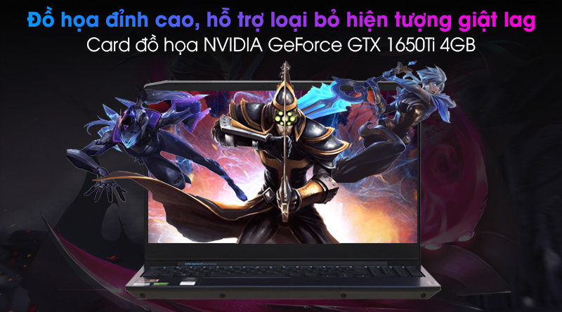 Sử dụng card đồ họa rời NVIDIA GeForce GTX 1650Ti 4 GB