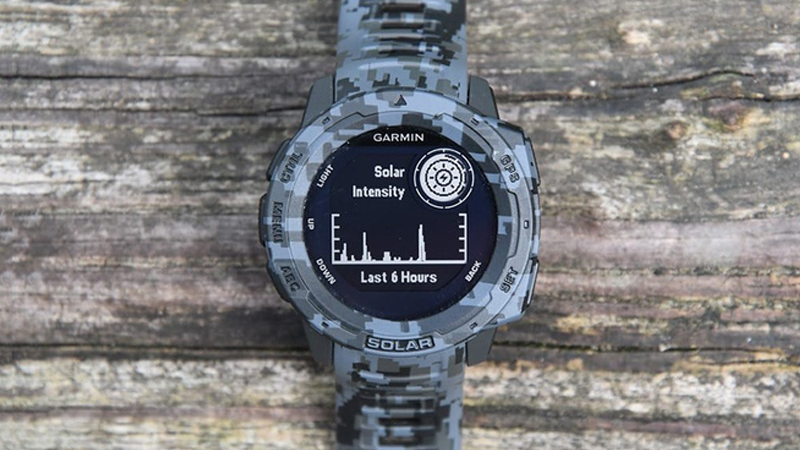 Garmin Instinct Solar dây silicone camo