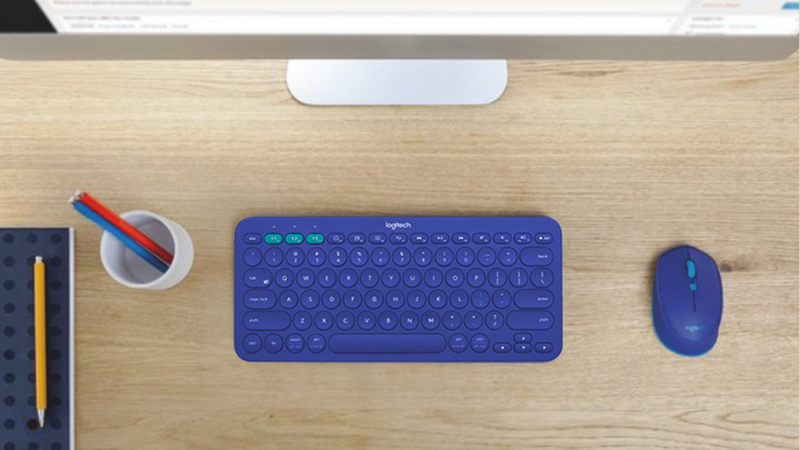 Bàn Phím Bluetooth Logitech K380 có thiết kế gọn nhẹ