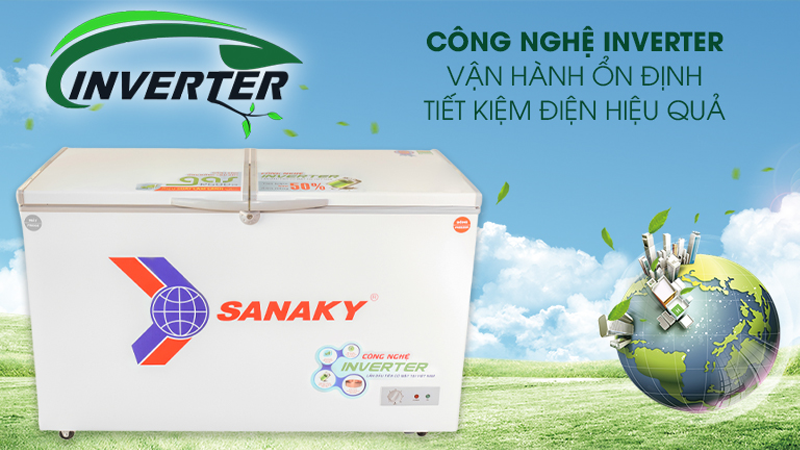 tu-dong-sanaky-5-1-800x450-1 Công nghệ Inverter giúp tủ đông vận hành tiết kiệm điện nhưng vẫn duy trì được nhiệt độ ổn định