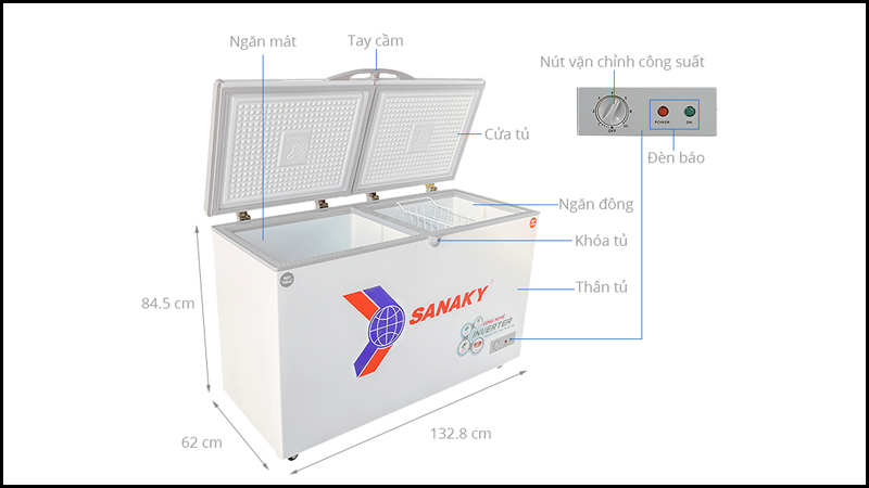 tu-dong-sanaky-5-800x450-1 Tủ đông Sanaky có ngăn đông, ngăn mát với các mức làm lạnh khác nhau