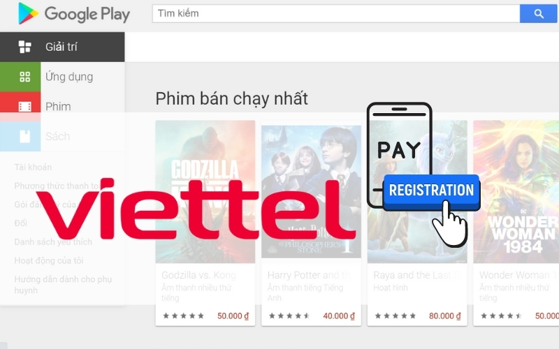 Cách đăng ký để sử dụng dịch vụ thanh toán Google Play bằng Viettel