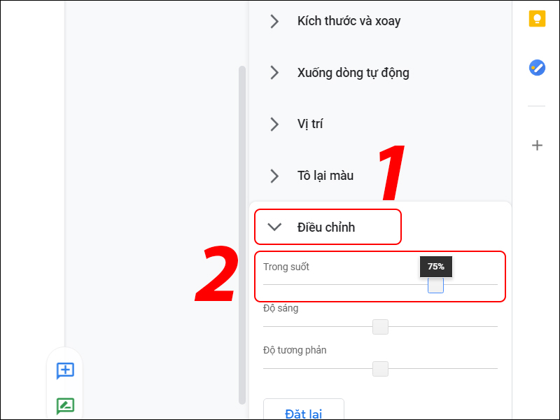 video-cach-chen-watermark-vao-google-docs-tren-may-tinh-9-800x600-1 Điều chỉnh độ trong suốt 75%