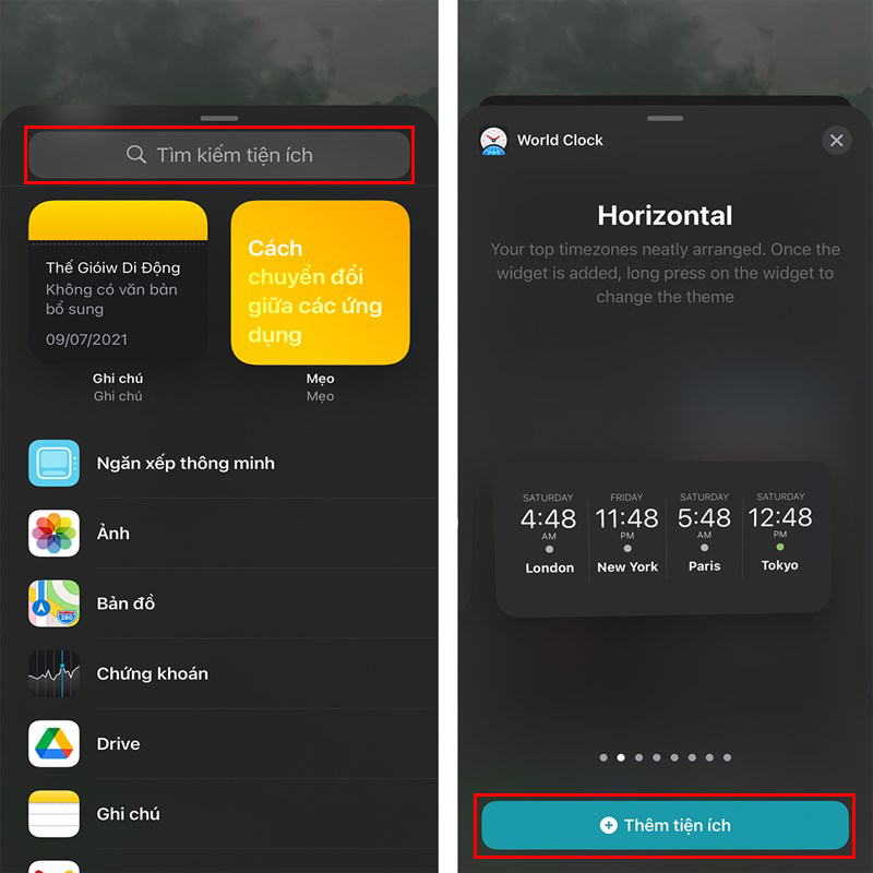 Ứng dụng xem giờ thế giới trên iPhone Ứng dụng xem giờ thế giới trên iPhone