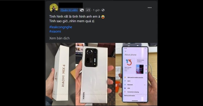 Ảnh chụp thực tế Mi MIX 4 Ảnh chụp thực tế Mi MIX 4