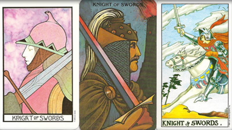 Ý nghĩa lá bài Knight of Swords trong hành động