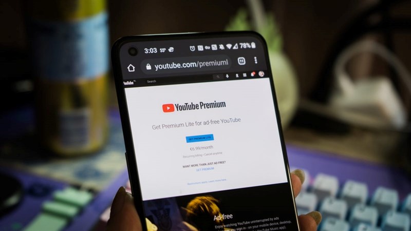 YouTube Premium Lite ra mắt: Xem video không có quảng cáo, giá rẻ hơn nhiều so với gói Premium tiêu chuẩn YouTube Premium Lite ra mắt: Xem video không có quảng cáo, giá rẻ hơn nhiều so với gói Premium tiêu chuẩn