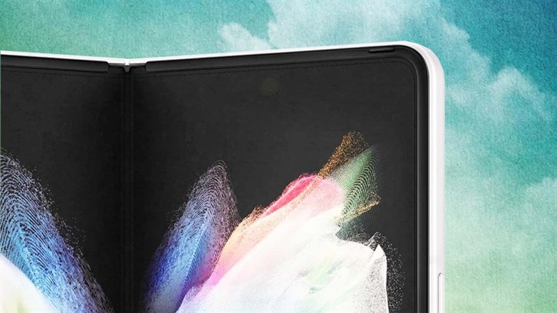 Hình ảnh cận cảnh về camera dưới màn hình của Galaxy Z Fold 3 Hình ảnh cận cảnh về camera dưới màn hình của Galaxy Z Fold 3