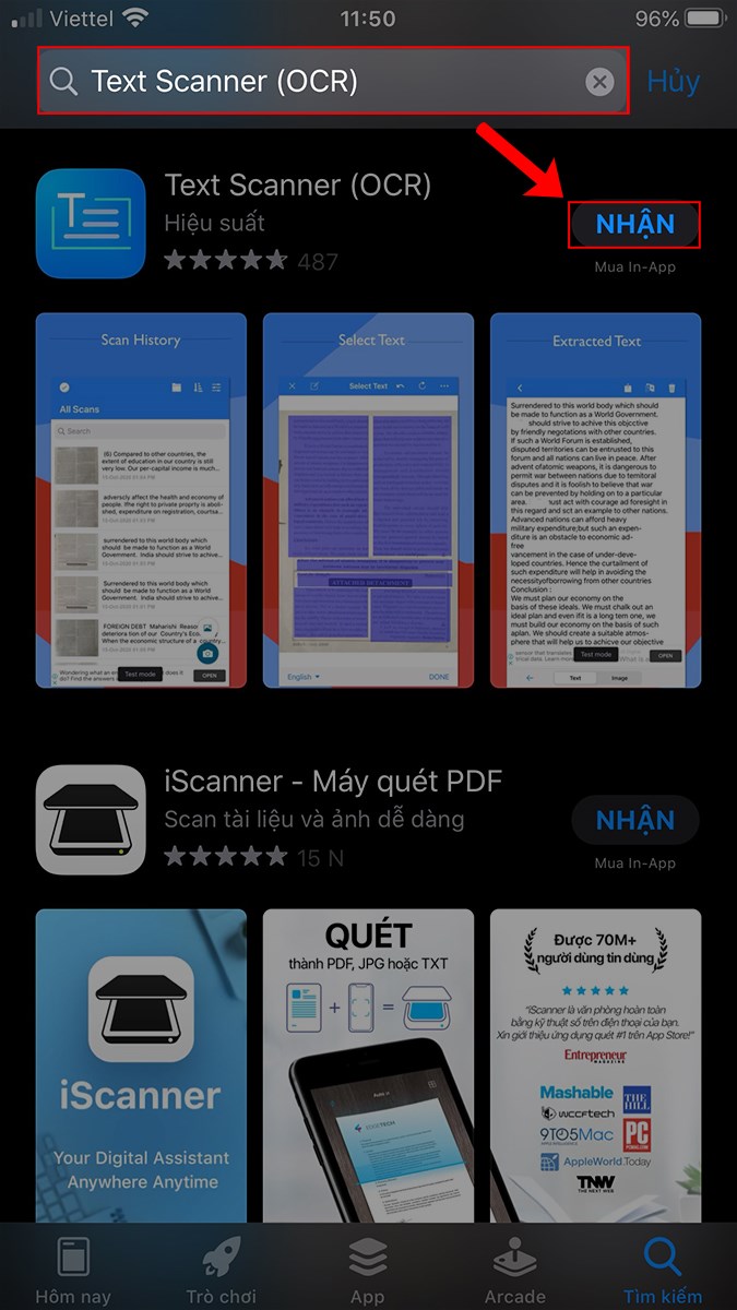 Tìm và tải Text Scanner (OCR) trên AppStore Tìm và tải Text Scanner (OCR) trên AppStore
