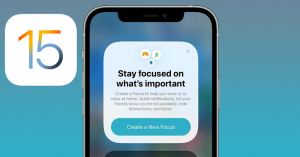 Cách bật, sử dụng Chế độ tập trung (Focus Mode) trên iOS 15