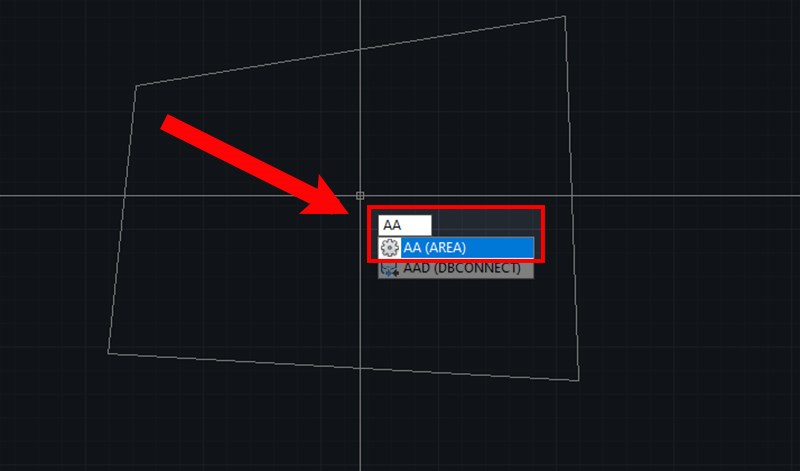 Lệnh tính diện tích trong cad bằng lệnh AA (AREA) Lệnh tính diện tích trong cad bằng lệnh AA (AREA)