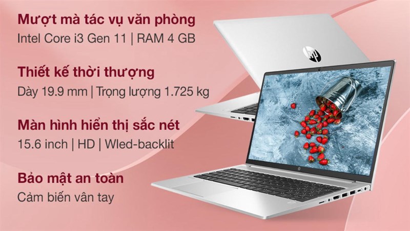 cấu hình Laptop HP Probook 450 G8 i3 cấu hình Laptop HP Probook 450 G8 i3
