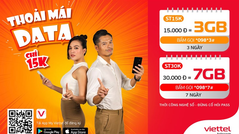 Gói cước 4g viettel rẻ nhất theo ngày - tuần - tháng, đăng ký ngay! Gói cước 4g viettel rẻ nhất theo ngày - tuần - tháng, đăng ký ngay!