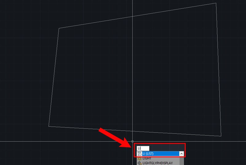 Lệnh tính diện tích trong Autocad bằng lệnh LI (LIST) Lệnh tính diện tích trong Autocad bằng lệnh LI (LIST)