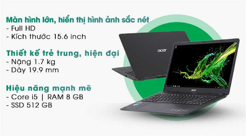 Acer Aspire 3 A315 56 58EB i5 (NX.HS5SV.00B) Acer Aspire 3 A315 56 58EB i5 (NX.HS5SV.00B)