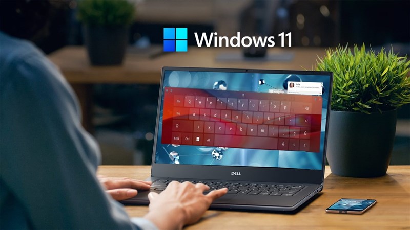 cách thay đổi kích thước bàn phím ảo máy tính trên Windows 11 cách thay đổi kích thước bàn phím ảo máy tính trên Windows 11
