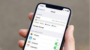 Do iCloud hết dung lượng lưu trữ