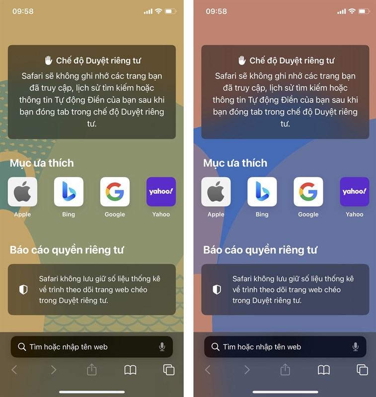 Cách cài hình nền cho Safari trên iOS 15 Cách cài hình nền cho Safari trên iOS 15