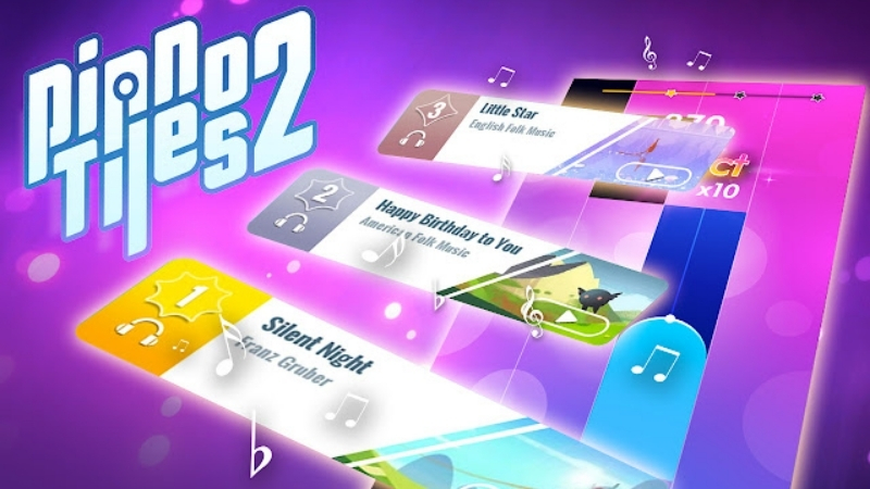 Piano Tiles 2 là một ứng dụng chơi Piano rất được yêu thích