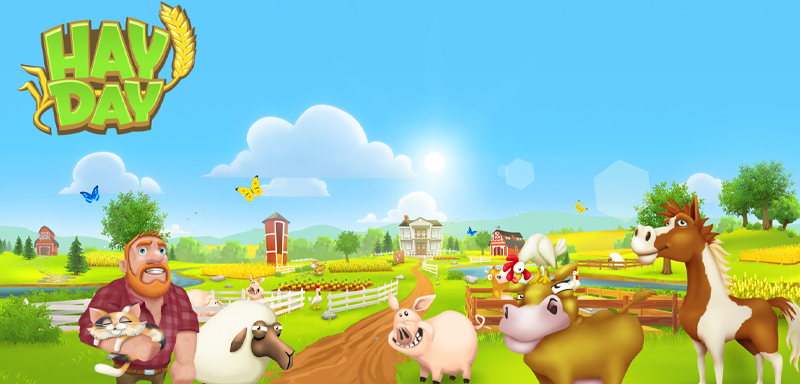 Trò chơi mô phỏng miễn phí Hay Day