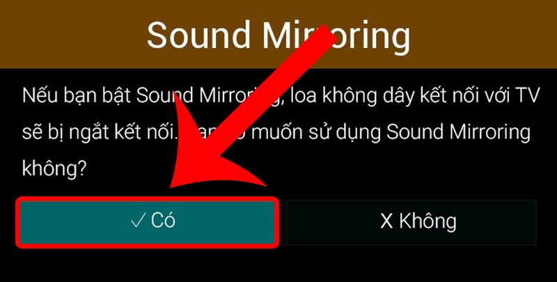 cach-ket-noi-dien-thoai-voi-tivi-thong-qua-bluetooth-de-3-2-4 Thao tác xác nhận Có trên màn hình tivi