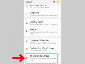 Xem thông tin điện thoại