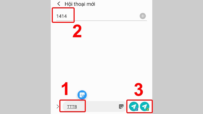 Soạn TTTB > Gửi 1414.