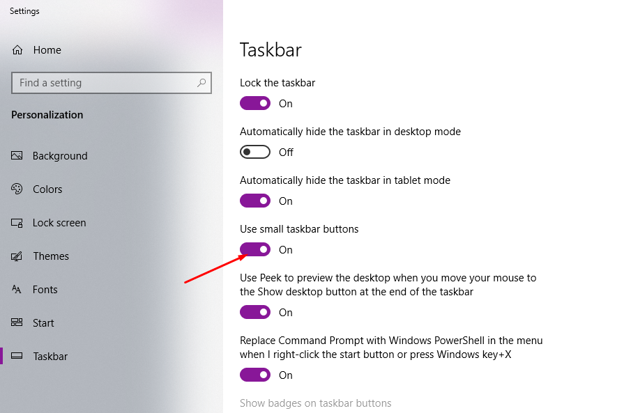 Cách thu gọn, nhóm các icon trên thanh taskbar windows 10,8.1, 8 3