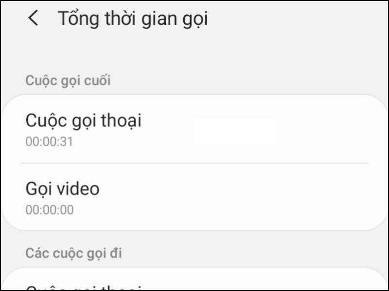 Điện thoại sẽ hiển thị như trên
