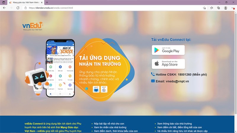 cách sử dụng VnEdu cho học sinh cách sử dụng VnEdu cho học sinh