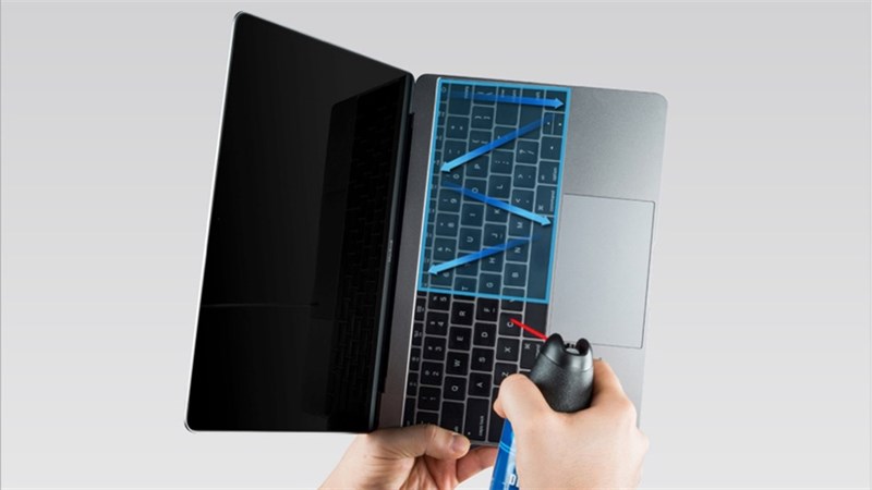 Cách vệ sinh bàn phím laptop Cách vệ sinh bàn phím laptop