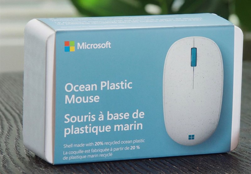 Microsoft ra mắt chuột không dây làm từ nhựa tái chế đại dương Microsoft ra mắt chuột không dây làm từ nhựa tái chế đại dương