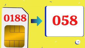 Đầu số 0188 chuyển thành đầu số 058