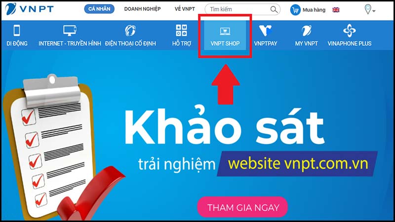 Chọn VNPT SHOP
