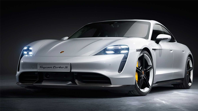Porsche Taycan Turbo S mang ngôn ngữ thiết kế tương lai