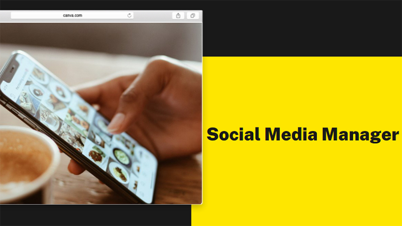 Social Media Manager quản lý cấc bài đăng trên mạng xã hội