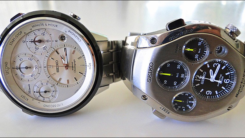 Đồng hồ Seiko Kinetic Chronograph