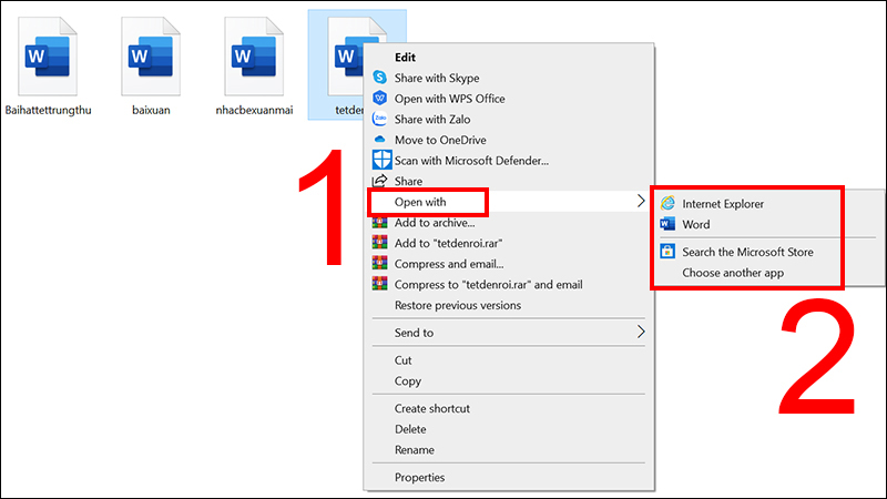 Cách mở file WPD