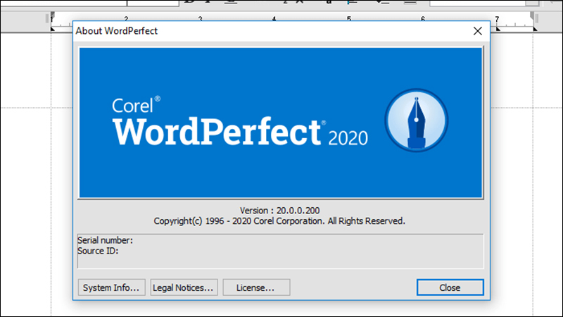 Phần mềm WordPerfect