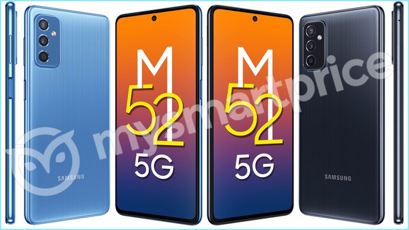 Galaxy M52 5G lộ ảnh render Galaxy M52 5G lộ ảnh render