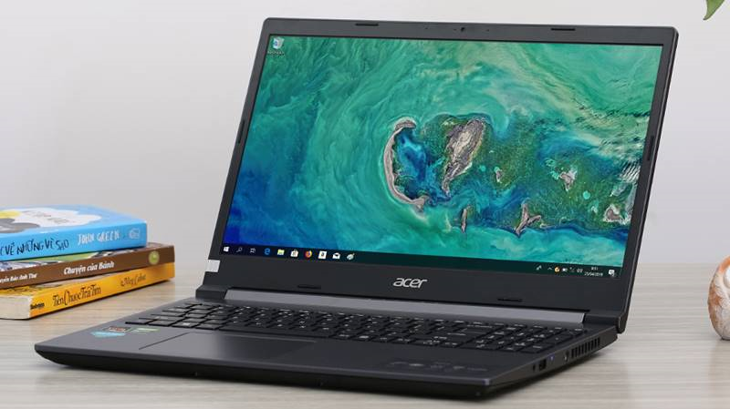 Laptop Acer Aspire 7 Gaming với phong cách thiết kế gọn gàng